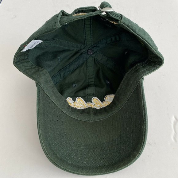 Mens Cabela's Hat Baseball Cap Green Yellow White Adjustable Strapback One Size - Picture 5 of 7